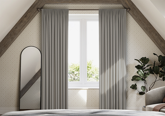 Stamford, Dove - Made to Measure Curtains - Image 3